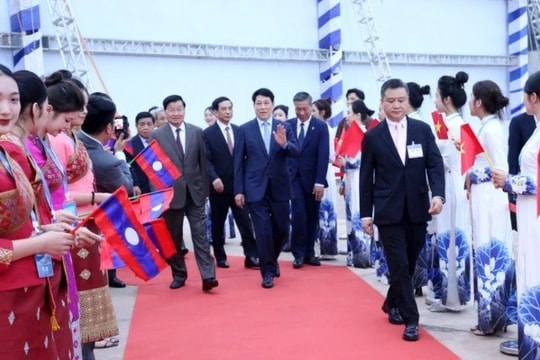 Bước tiến mới trong quan hệ hợp tác đặc biệt Việt Nam - Lào