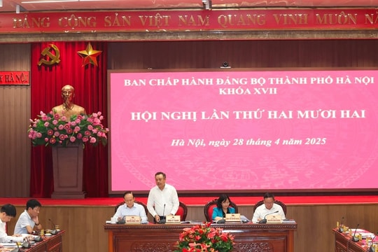 Xem xét, thông qua phương án sắp xếp đơn vị hành chính tại Hà Nội 