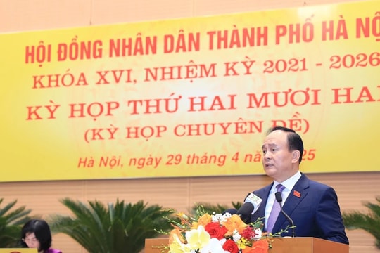 Hà Nội: Kỳ họp thứ 22, HĐND thành phố Khóa XVI quyết nghị 4 nhóm vấn đề quan trọng 