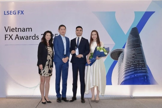 Vietcombank tiếp tục được vinh danh tại sự kiện LSEG Vietnam FX Awards 2025