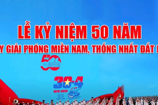 Tường thuật: Lễ Kỷ niệm 50 năm Ngày Giải phóng miền Nam, thống nhất đất nước