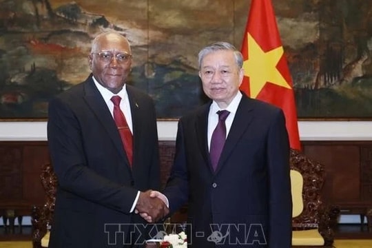 Tổng Bí thư Tô Lâm hội kiến Ủy viên Bộ Chính trị, Phó Chủ tịch nước Cuba