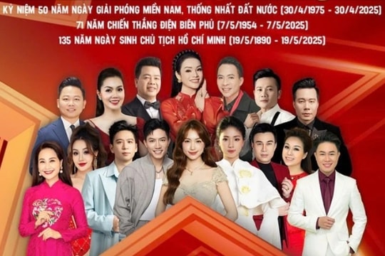 Chương trình nghệ thuật "Non sông gấm vóc" tại Điện Biên