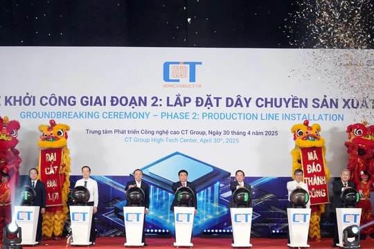 Khởi công nhà máy chip bán dẫn đầu tiên do người Việt làm chủ công nghệ 