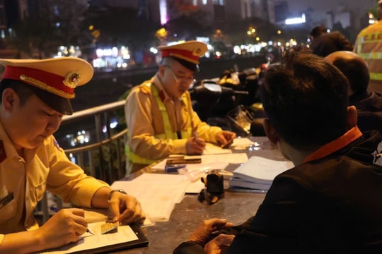 Ngày 3/5, xử lý 7.955 trường hợp vi phạm giao thông