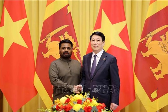 Tuyên bố chung Việt Nam - Sri Lanka