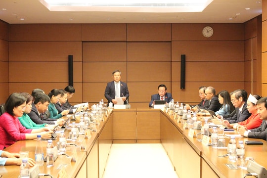 Thể chế hóa chủ trương của Đảng về sắp xếp tổ chức bộ máy