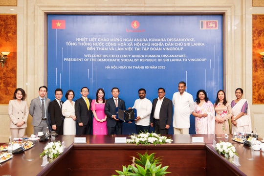Tổng thống Anura Kumara Dissanayake mời VinGroup đầu tư tại Sri Lanka