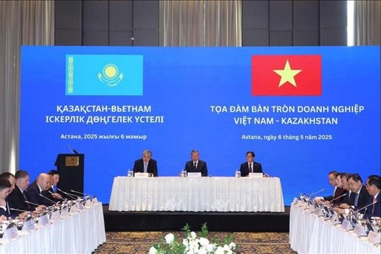 Tổng Bí thư Tô Lâm dự Tọa đàm bàn tròn doanh nghiệp Việt Nam - Kazakhstan