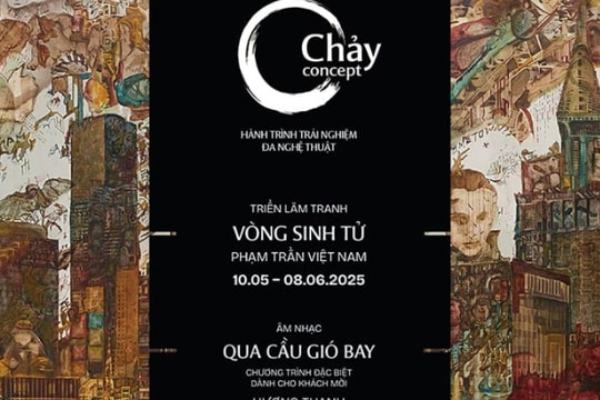 Chảy concept - Kết hợp độc đáo hội họa và âm nhạc