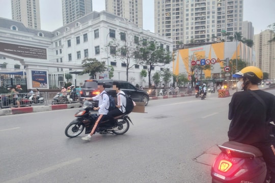 Chấn chỉnh tình trạng học sinh vi phạm giao thông