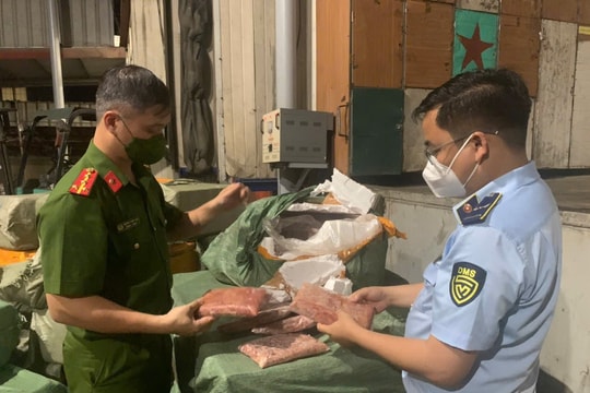 Chưa đầy 1 tháng, Cảnh sát Kinh tế Hà Nội triệt phá 9 vụ buôn bán thực phẩm bẩn