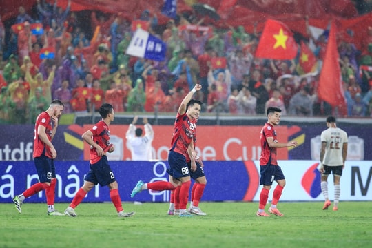 CLB Công an Hà Nội gặp Buriram United tại chung kết Shopee Cup 2024/25