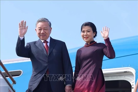 Tổng Bí thư Tô Lâm và Phu nhân bắt đầu thăm cấp Nhà nước Cộng hòa Azerbaijan