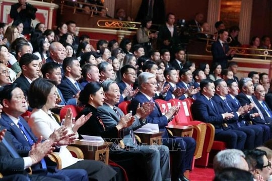 Tổng Bí thư Tô Lâm dự chương trình hòa nhạc hữu nghị Việt Nam - Kazakhstan