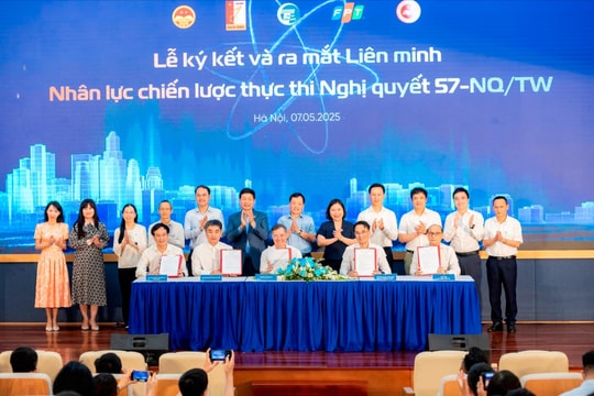 5 đại học công nghệ hàng đầu Việt Nam ký kết và liên minh nhân lực chiến lược thực thi Nghị quyết 57-NQ/TW