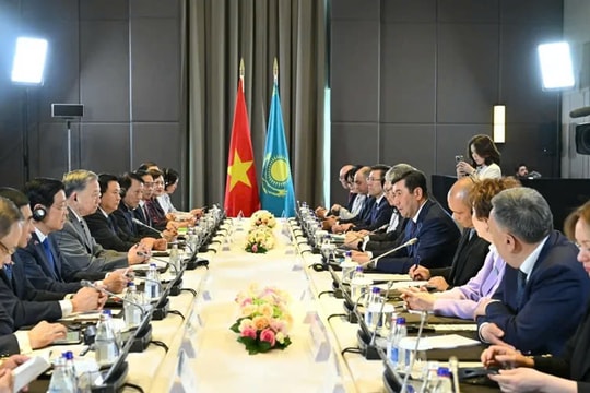 Truyền thông Kazakhstan: Chuyến thăm của Tổng Bí thư Tô Lâm góp phần thực chất hóa hợp tác liên nghị viện