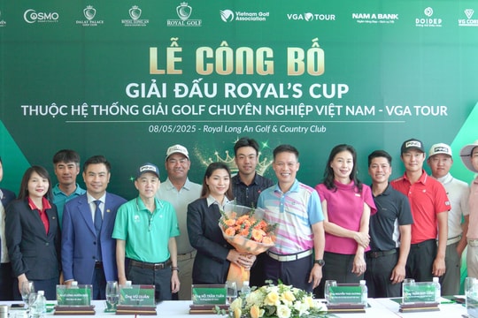 Chính thức ra mắt giải golf chuyên nghiệp Royal’s Cup 2025
