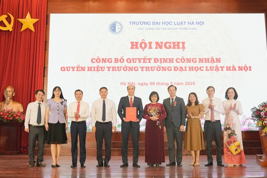 Bổ nhiệm PGS. TS Tô Văn Hoà làm Quyền Hiệu trưởng Trường ĐH Luật Hà Nội