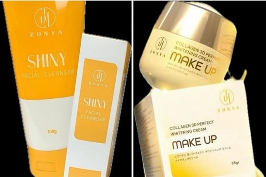 9 mỹ phẩm của Công ty Linh Anh bị đình chỉ và thu hồi toàn quốc