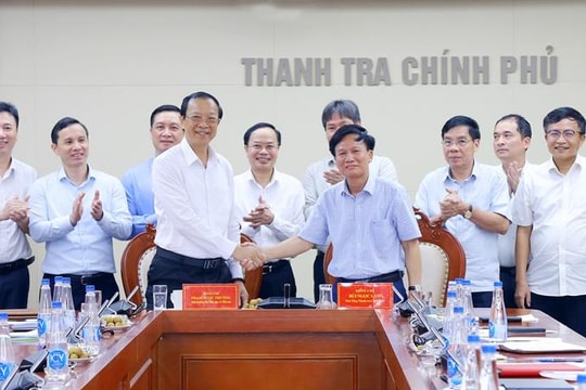 Bàn giao Thanh tra Bộ GD-ĐT về Thanh tra Chính phủ