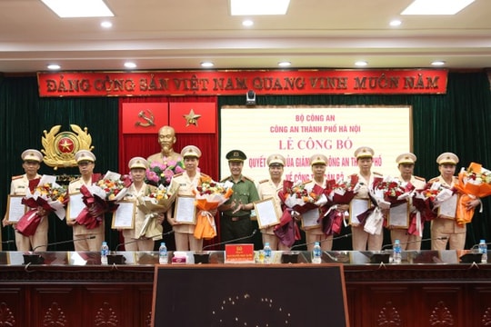 Công an Hà Nội triển khai, sắp xếp tinh gọn bộ máy hết sức bài bản, khoa học