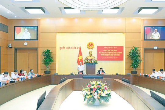 Chủ tịch Quốc hội Trần Thanh Mẫn: Văn kiện Đại hội phải ngắn gọn, súc tích, bảo đảm tính hành động cao