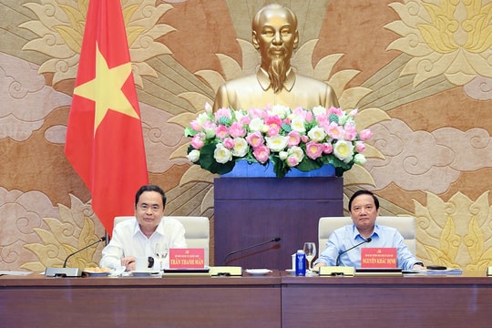 Chủ tịch Quốc hội Trần Thanh Mẫn chủ trì cuộc họp về chuẩn bị tổ chức Đại hội Đảng bộ Ủy ban Văn hóa và Xã hội