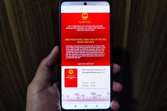 Tiếp nhận ý kiến góp ý về sửa đổi, bổ sung một số điều của Hiến pháp trước ngày 23/5