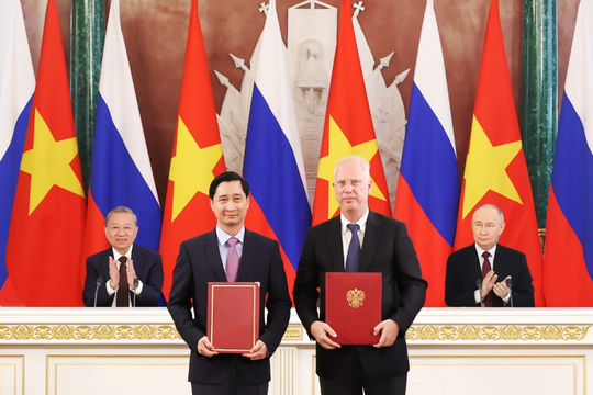 Tổng thống Nga Putin và Tổng Bí thư Tô Lâm chứng kiến hợp tác của VNVC về nghiên cứu và sản xuất vaccine công nghệ hiện đại