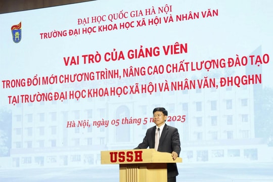 Hiệu trưởng Trường ĐH Khoa học Xã hội và Nhân văn kêu gọi giảng viên "không nhân danh hàn lâm để chối bỏ đổi mới sáng tạo"