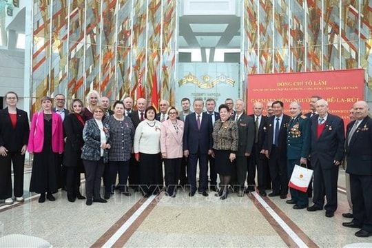 Củng cố tình hữu nghị nhân dân Việt Nam - Belarus