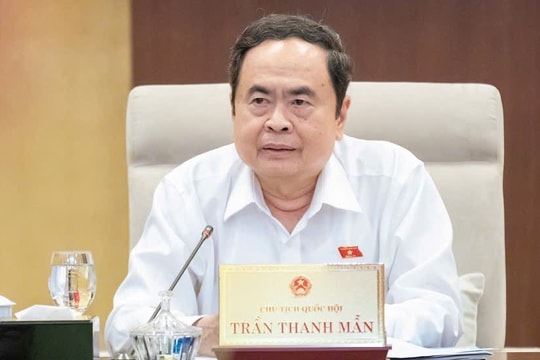 Chủ tịch Quốc hội Trần Thanh Mẫn ký ban hành nghị quyết của Ủy ban Thường vụ Quốc hội