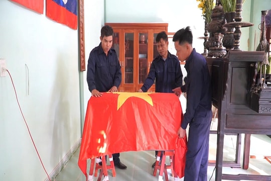 Quảng Trị: Đưa 12 hài cốt liệt sĩ hy sinh tại Lào về quê mẹ