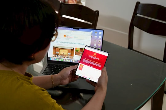 Tuyên Quang lấy ý kiến Nhân dân về sửa đổi Hiến pháp trên VNeID