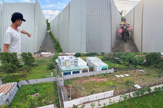 Bình Dương: Lối đi chung bị rào chắn gần hết, nhiều hộ dân mòn mỏi chờ giải quyết