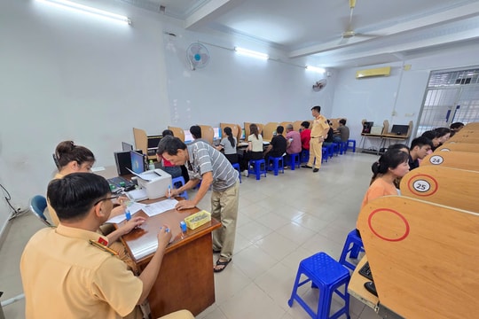 CSGT TP. Hồ Chí Minh tổ chức đợt sát hạch lái xe đầu tiên theo quy định mới