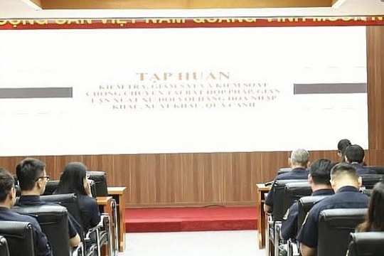 Hải quan chống chuyển tải bất hợp pháp, gian lận xuất xứ