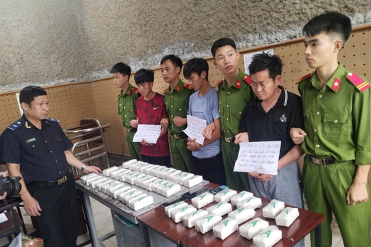 Chi cục Hải quan khu vực VII bắt giữ 3 đối tượng buôn ma túy tại tỉnh Điện Biên