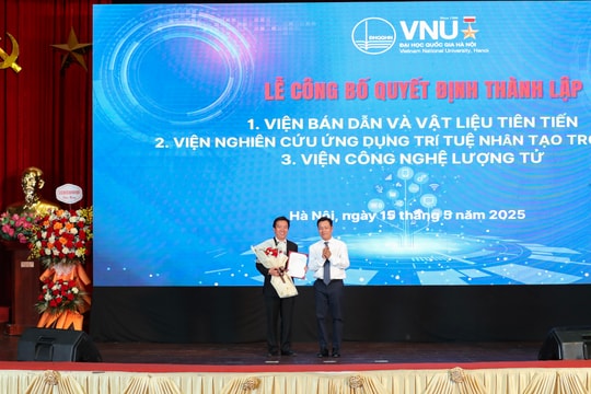 Đại học Quốc gia Hà Nội có thêm 3 Viện nghiên cứu Công nghệ cao và Đổi mới sáng tạo