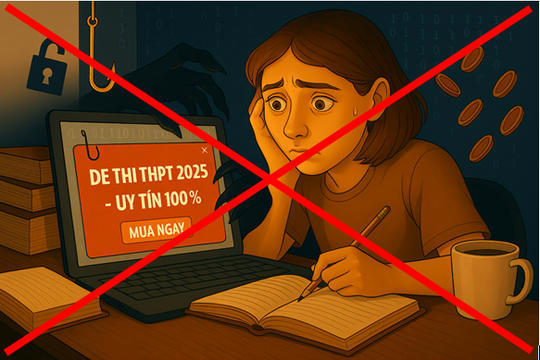 Cảnh giác bẫy lừa đảo qua mạng trong mùa thi tốt nghiệp THPT năm 2025