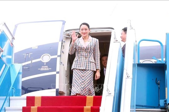 Thủ tướng Vương quốc Thái Lan Paetongtarn Shinawatra kết thúc chuyến thăm chính thức Việt Nam