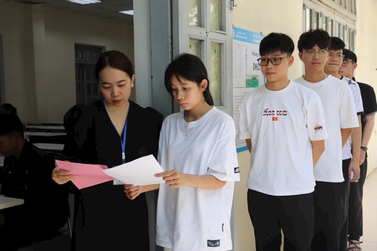 Gần 17.500 thí sinh bước vào kỳ thi Đánh giá năng lực của Trường ĐH Sư phạm Hà Nội