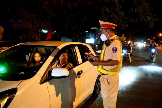 Đắk Lắk: Hơn 8.300 trường hợp vi phạm nồng độ cồn bị xử lý trong 9 tháng