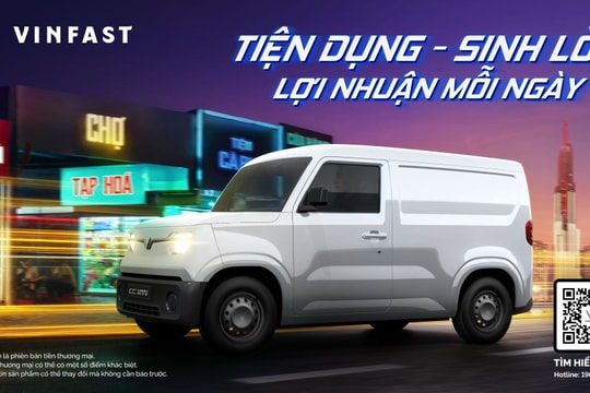 EC Van sẽ chiếm sóng phân khúc xe chở hàng đô thị