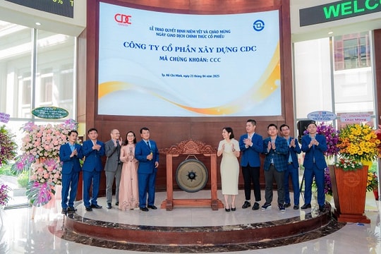"Pháo hoa chóng tàn", Cổ phiếu CCC của xây dựng CDC liên tục giảm sâu