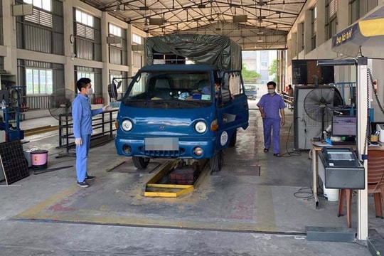 Nhiều trung tâm đăng kiểm xe cơ giới tại Bình Dương vi phạm kiểm định an toàn kỹ thuật