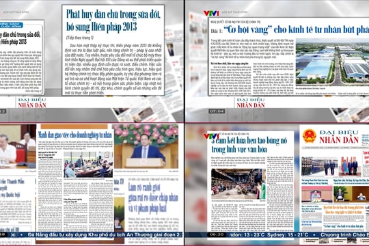 Tổng hợp Điểm báo VTV1 từ ngày 12 - 18.5.2025