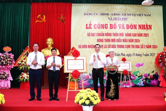 Trần Phú cán đích nông thôn mới kiểu mẫu