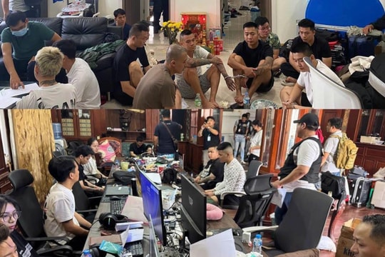 Công an Việt Nam phối hợp Công an Lào triệt phá băng nhóm tổ chức đánh bạc hàng nghìn tỷ